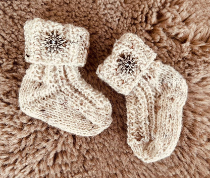 Babysocken Edelweiss