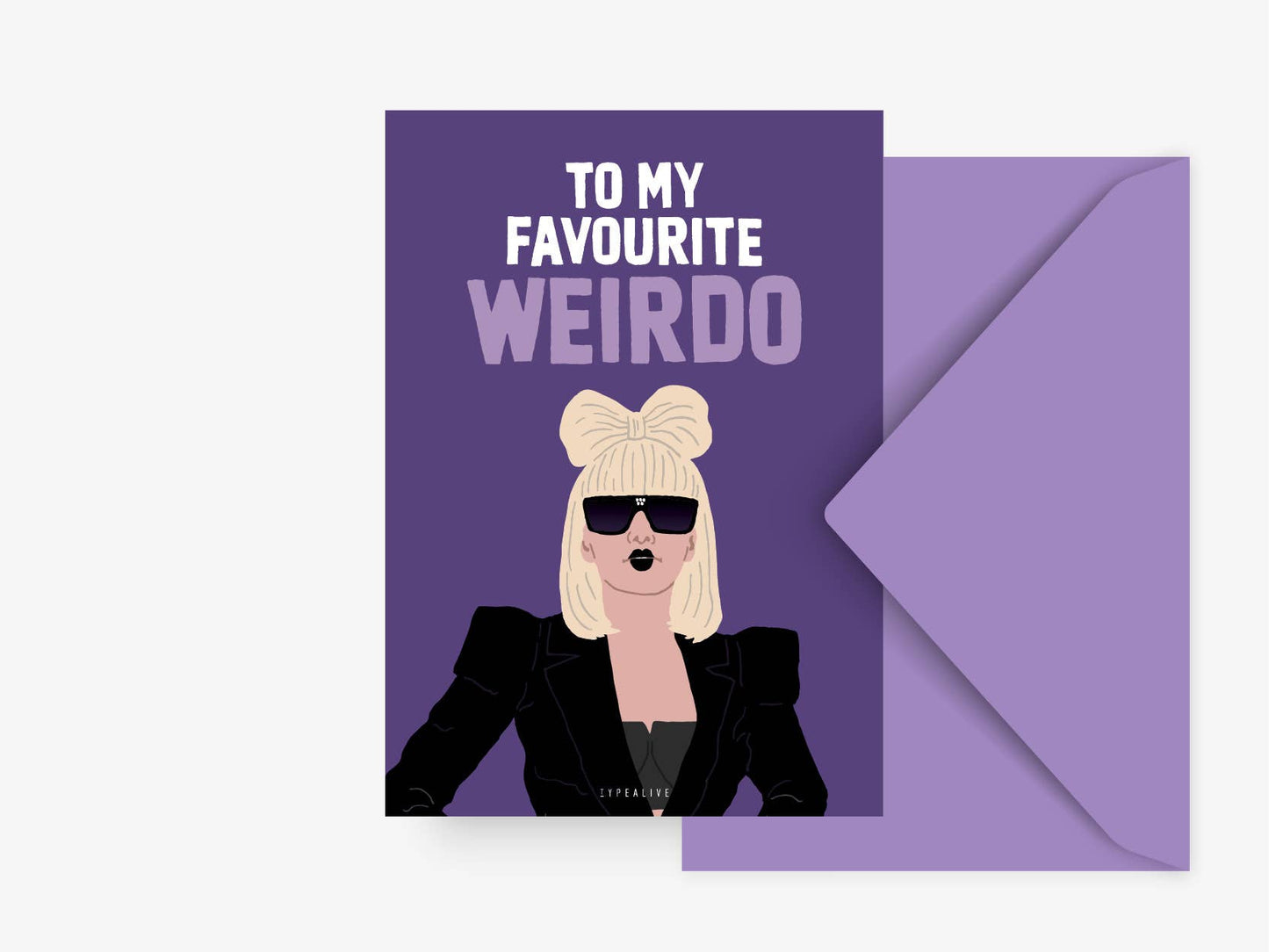 Postkarte / Weirdo