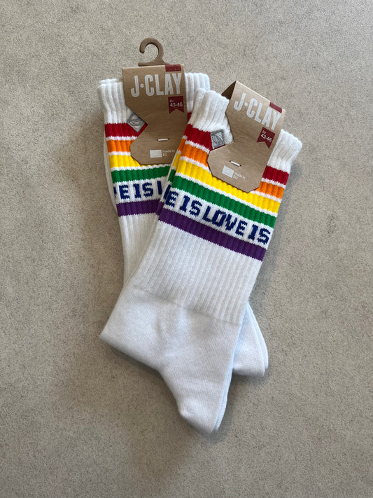 Love is Love - Tennis-Socken: 43-46