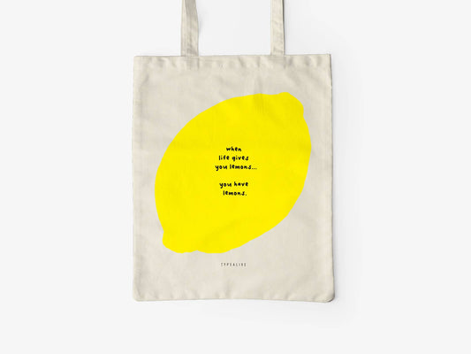 Baumwolltasche / You Have Lemons