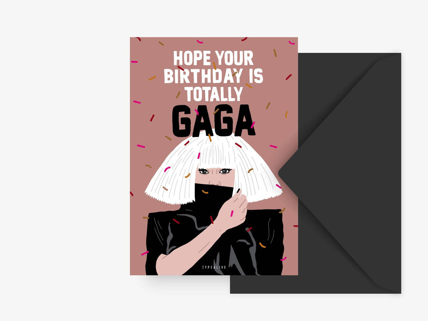 Postkarte / Gaga Birthday