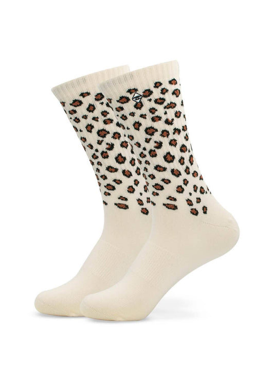 Leopard - Tennissocken: M 39-42