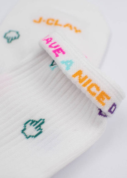 Have a nice Day - Tennis Socken : M 39-42