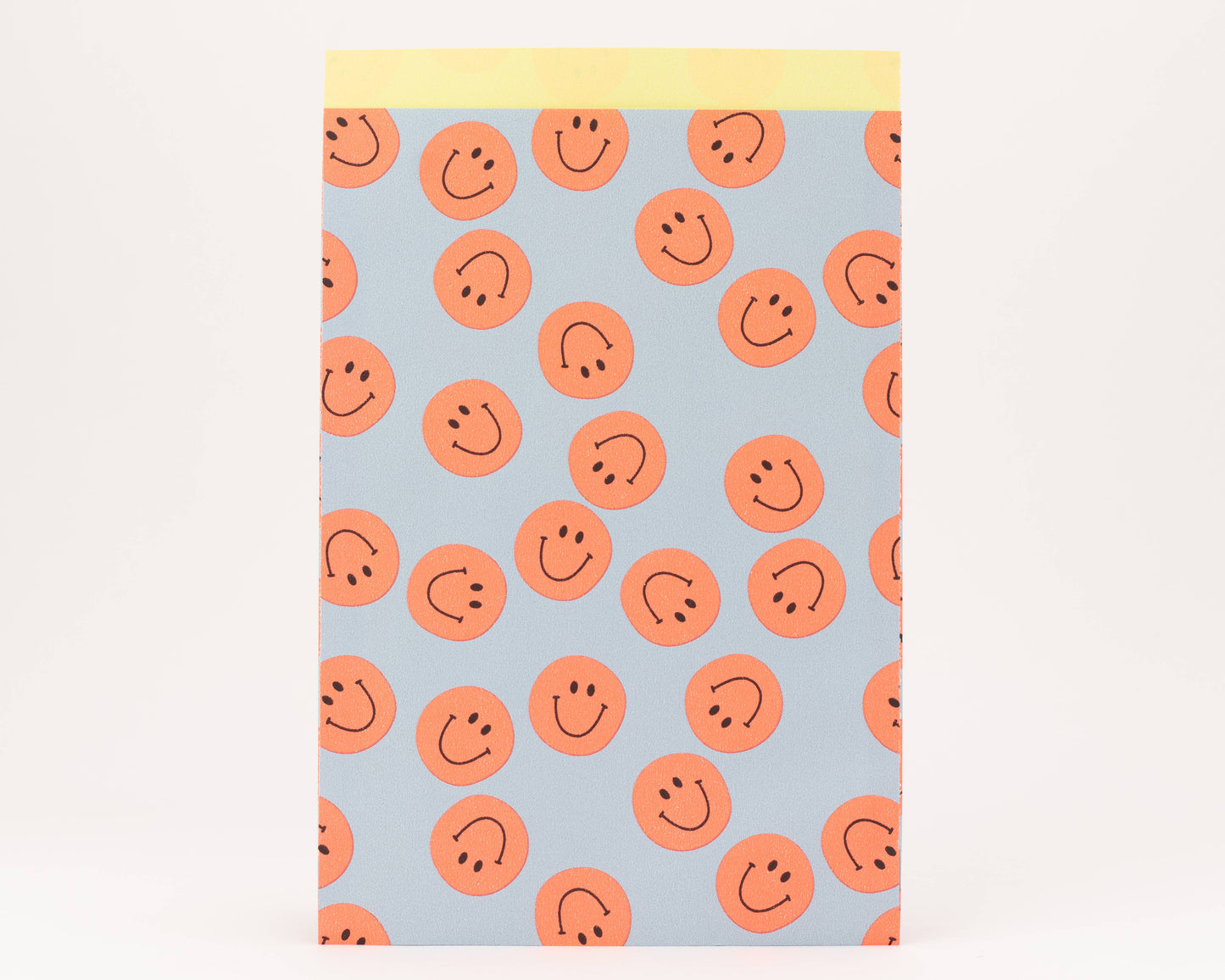 Papiertüten Smileys Neon Orange / Blau